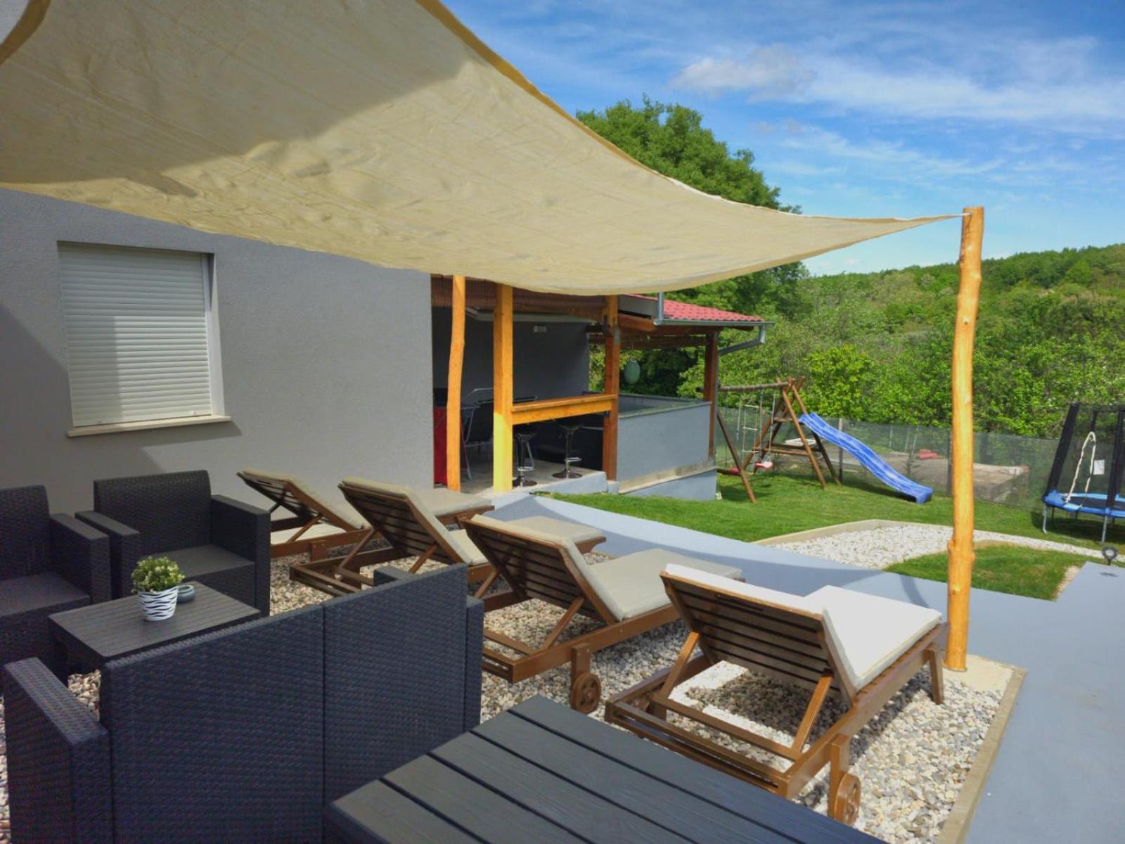 Apartman Goga With Pool And Jacuzzi Labin  Zewnętrze zdjęcie